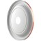 Ekena Millwork PVC Medallion (Canopies up to 11 1/2"), 19"OD x 3 1/2"ID x 1 1/2"P, Metallic Champagne Pink CMP19TRFCP - alternate 3
